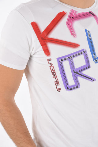 crew-neck NEON KARL t-shirt