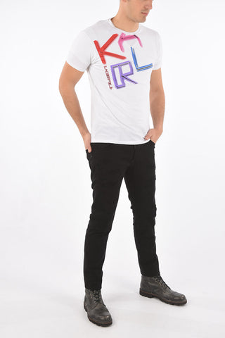 crew-neck NEON KARL t-shirt
