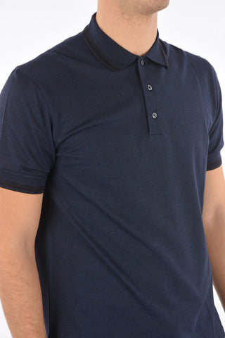 EZ LUX polo 3 bottoni in pique'
