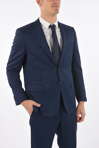 2 Buttons MANTUA Suit with Flap Pockets