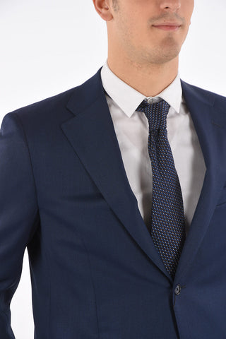 2 Buttons MANTUA Suit with Flap Pockets