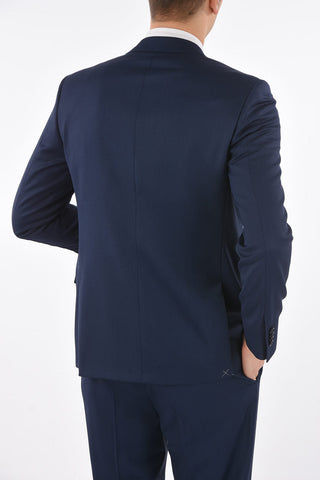 2 Buttons MANTUA Suit with Flap Pockets