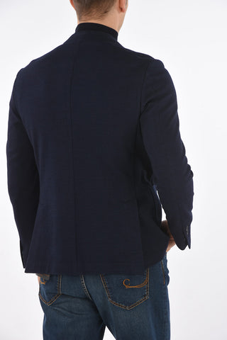 Houndsthooth Single Breasted Blazer