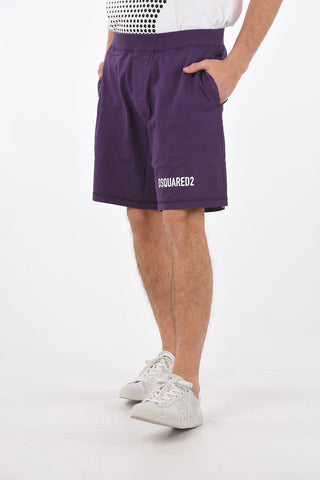 cotton RELAX FIT shorts with drawstring waist