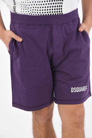 cotton RELAX FIT shorts with drawstring waist