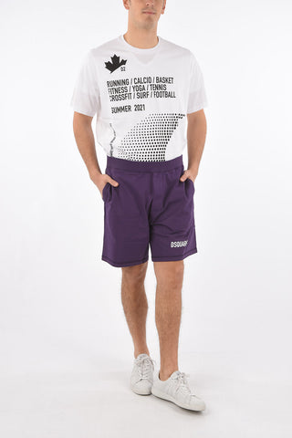 cotton RELAX FIT shorts with drawstring waist