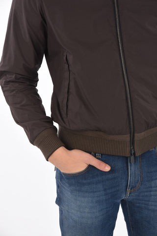 ZZEGNA LUXURY suede leather reversible jacket
