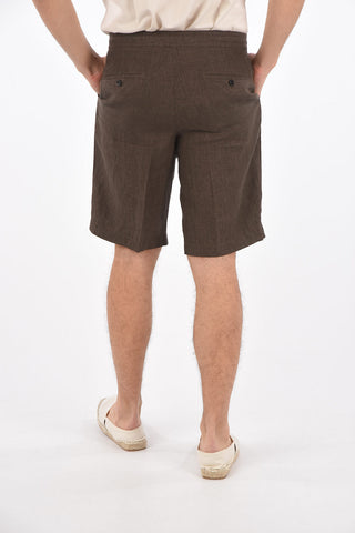 EZ LUXURY flax 4 pockets shorts