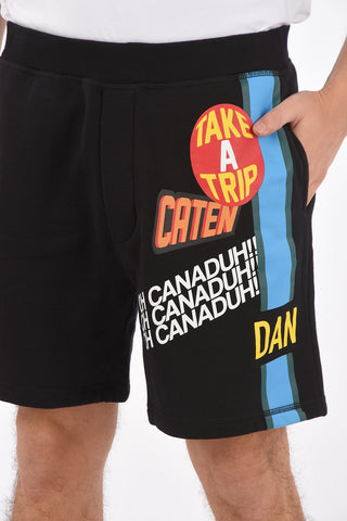 Printed RELAX FIT Jersey Shorts