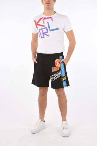 Printed RELAX FIT Jersey Shorts