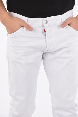 Stretch Cotton WHITE BULL COOL GUY FIT Denims