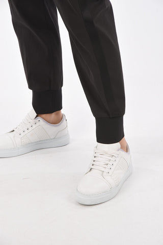 slim fit belt loops trousers