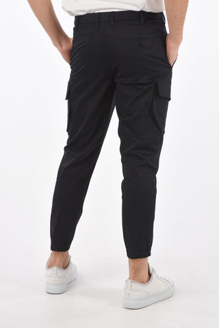 skinny fit cargo pants