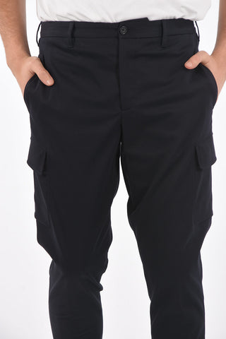 skinny fit cargo pants