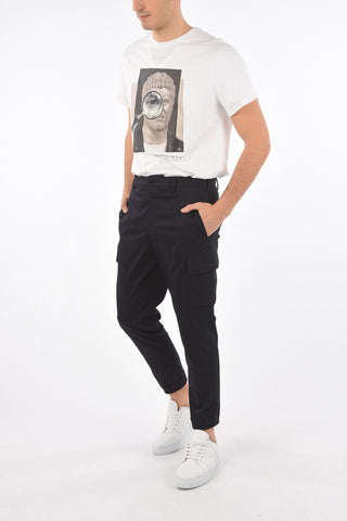 skinny fit cargo pants