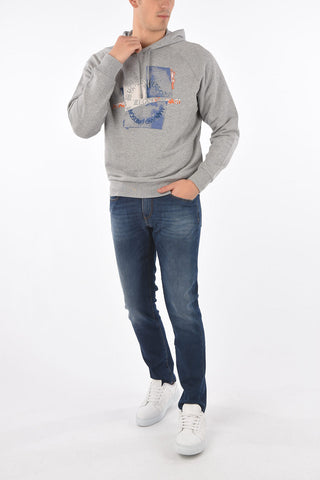 ZZEGNA hoodie sweatshirt with print