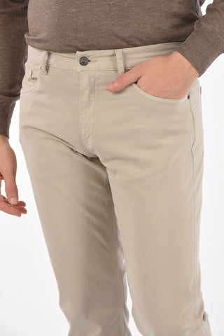 EZ LUXURY 18cm stretch denim straight fit jeans
