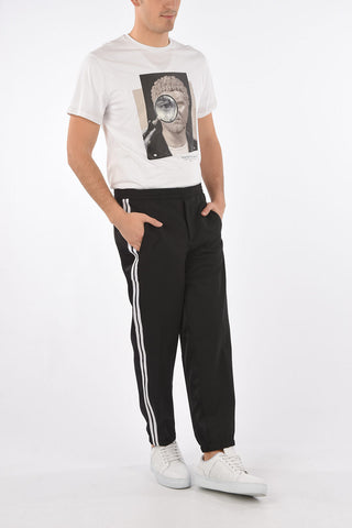 easy fit piping pants