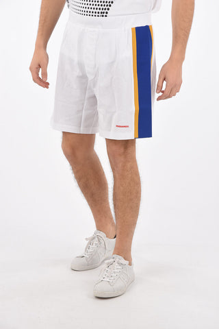 cotton RELAX FIT shorts with drawstring waist