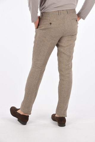 ZZEGNA flax side vents notch lapel 2-button suit drop 8R