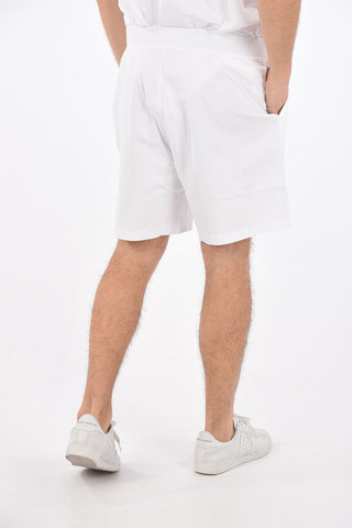 cotton RELAX FIT shorts with drawstring waist