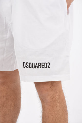 cotton RELAX FIT shorts with drawstring waist