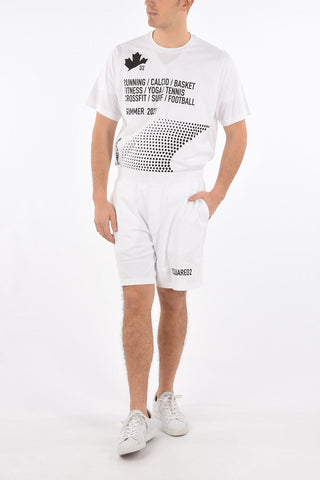 cotton RELAX FIT shorts with drawstring waist