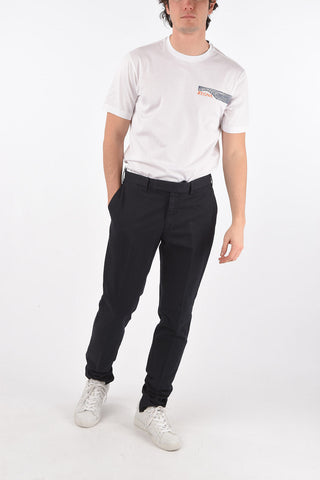 EZ LUXURY cotton and flax chinos pants