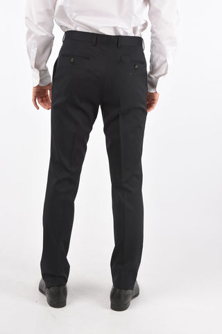 ZZEGNA wool side vents belt loops 2-button suit
