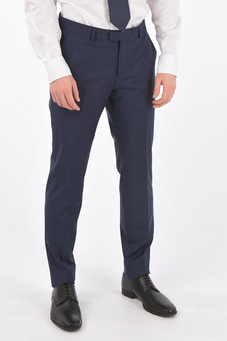 ZZEGNA wool side vents belt loops 2-button suit