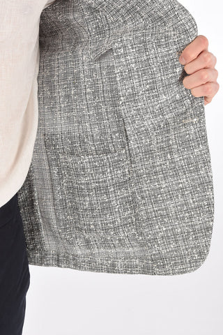 ZZEGNA side vents notch lapel 2-button blazer