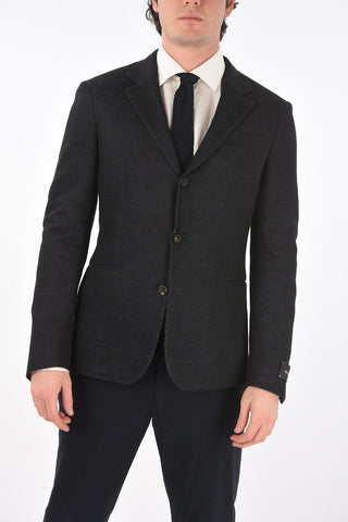 ZZEGNA side vents 3-button blazer drop 8R