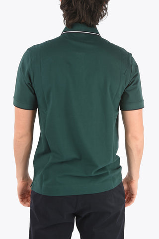 ZZEGNA 3 buttons polo with logo
