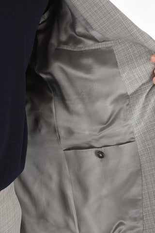ZZEGNA wool side vents 2-button suit