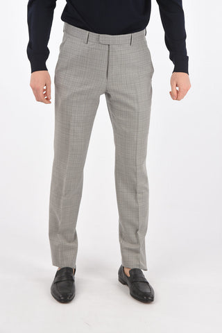ZZEGNA wool side vents 2-button suit