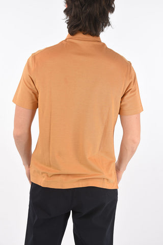 EZ LUX pique' polo with breast pocket