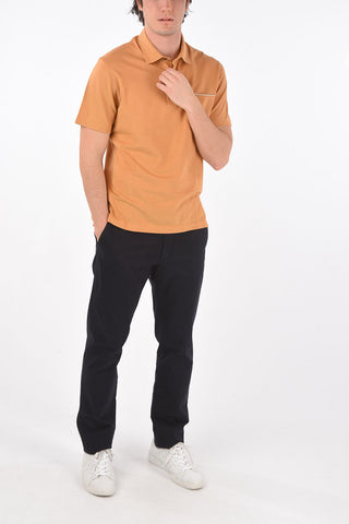 EZ LUX pique' polo with breast pocket