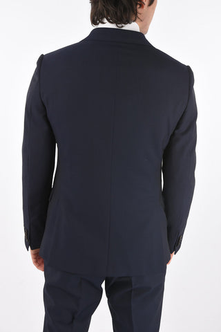 ZZEGNA side vents notch lapel 3 piece waistcoat suit
