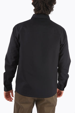ZZEGNA wool overshirt with breast pockets