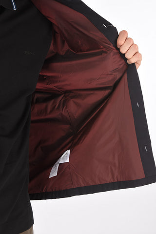 ZZEGNA wool overshirt with breast pockets