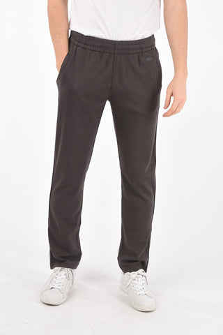 ZZEGNA drawstring waist jogger pants