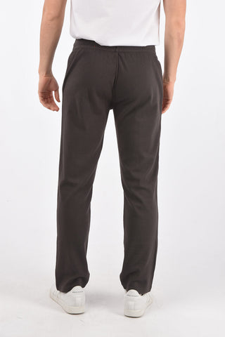 ZZEGNA drawstring waist jogger pants