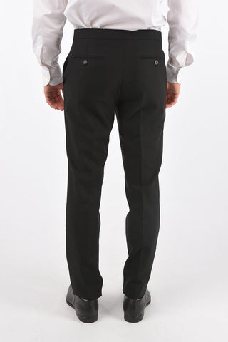 ZZEGNA wool peak lapel 1-button suit drop 8R