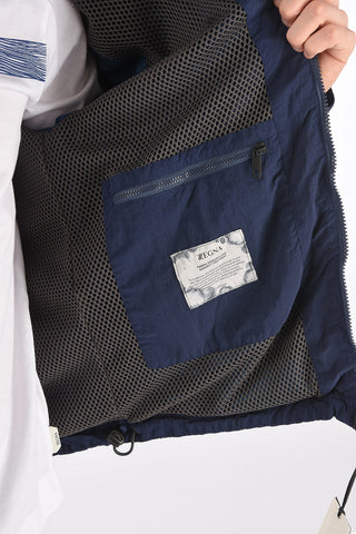 ZZEGNA utility fatigue jacket with hood