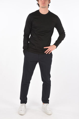 ZZEGNA long sleeve crew-neck t-shirt