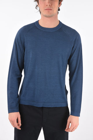 ZZEGNA Wool crew-neck t-shirt