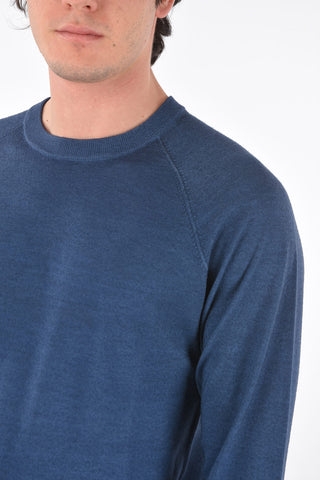 ZZEGNA Wool crew-neck t-shirt