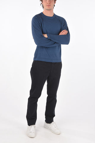 ZZEGNA Wool crew-neck t-shirt