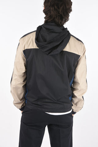 ZZEGNA nylon jacket with extractable hood