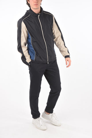 ZZEGNA nylon jacket with extractable hood